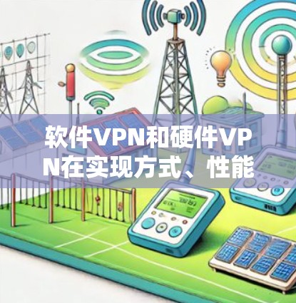 软件VPN和硬件VPN在实现方式、性能、适用场景等方面有显著区别，以下是详细对比