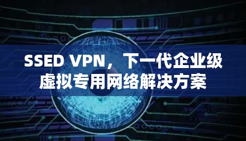SSED VPN，下一代企业级虚拟专用网络解决方案